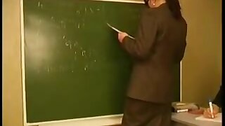Teacher and boy